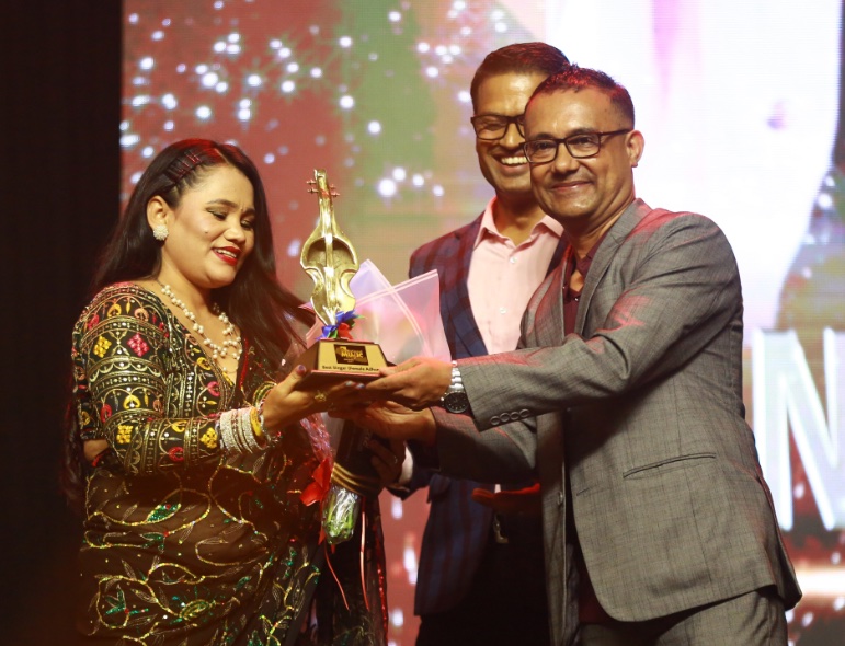 Sushant KC, Shanti Shree Pariyar, and RC Rimal win big at National Music Awards 2025