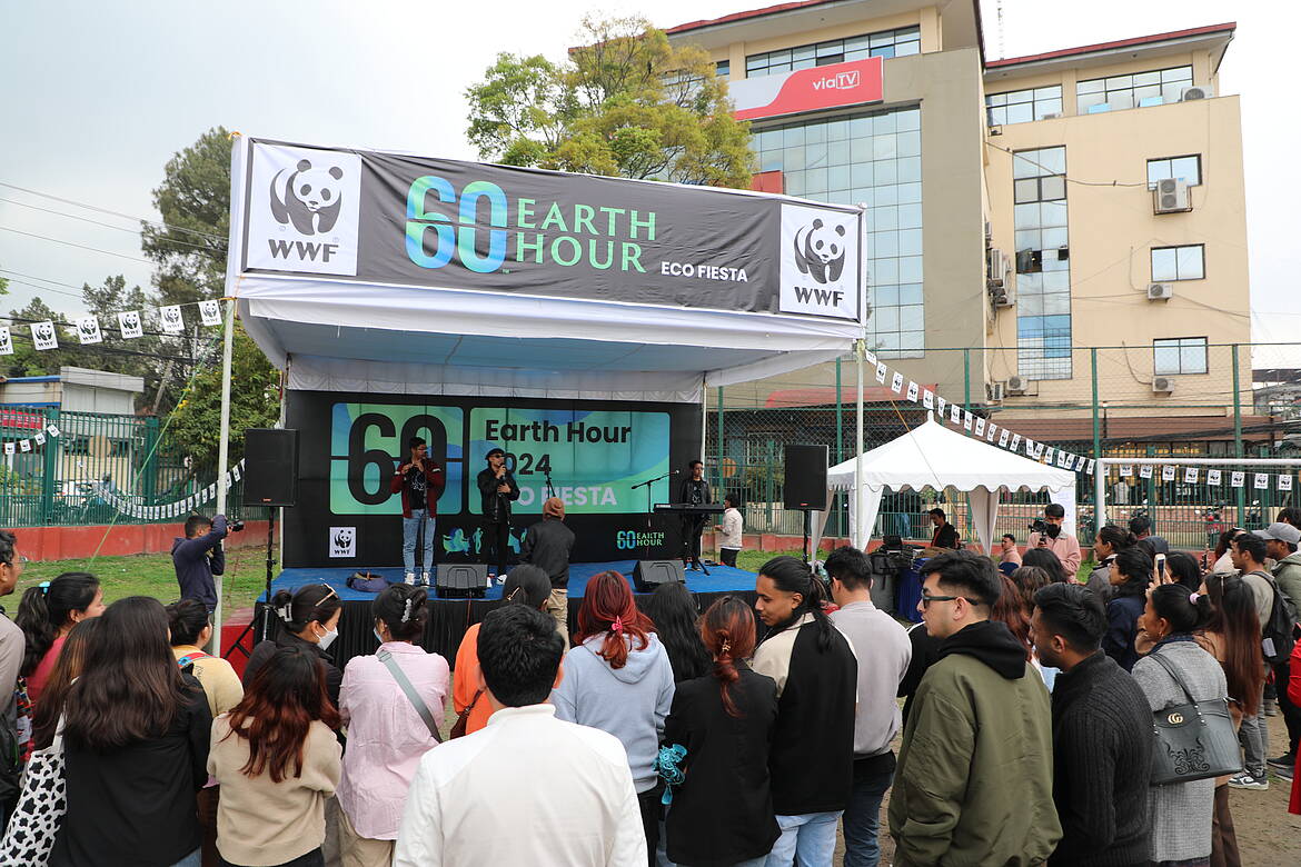 WWF Nepal celebrates Earth Hour 2024 with an Eco Fiesta!