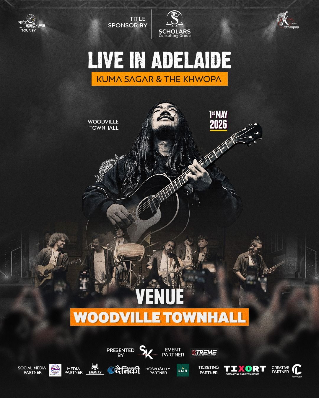 Kuma Sagar Live in Adelaide