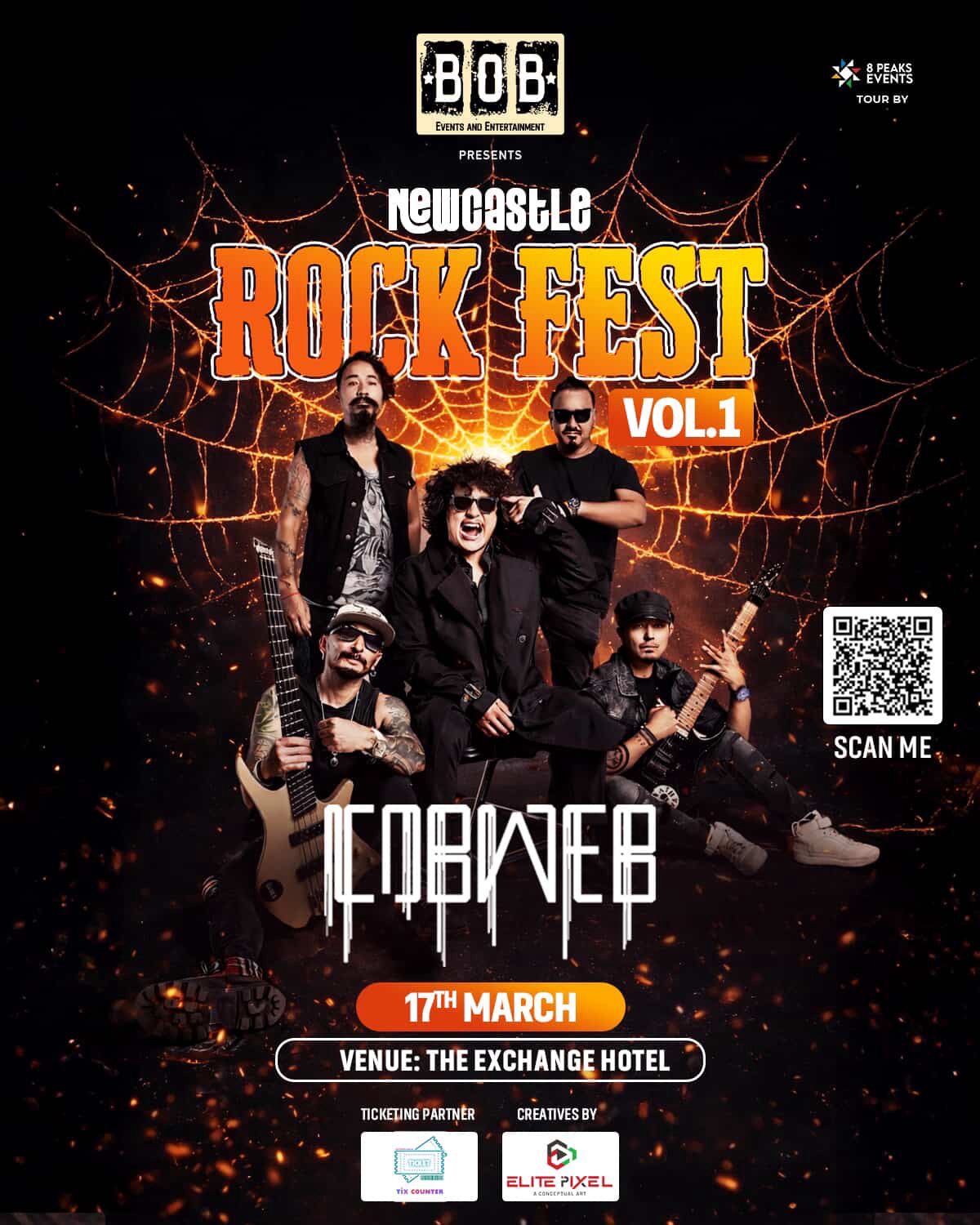 Cobweb Live in Newcastle 2026