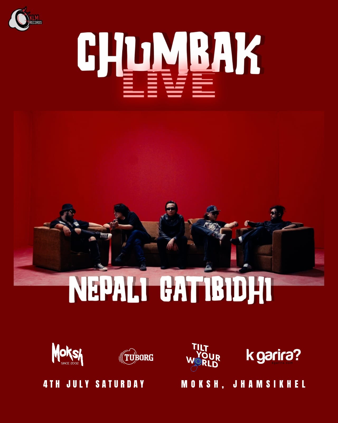 Chumbak Live at Moksh | Nepali Gatibidhi