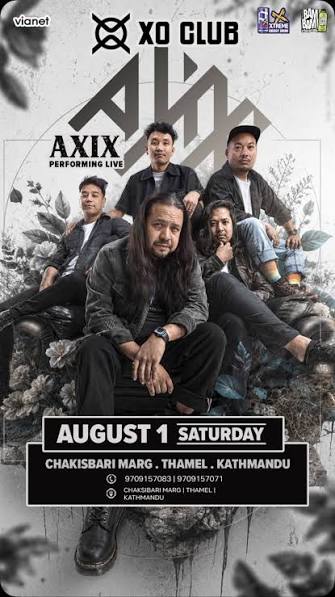 AXIX Band Performing Live at XO Club
