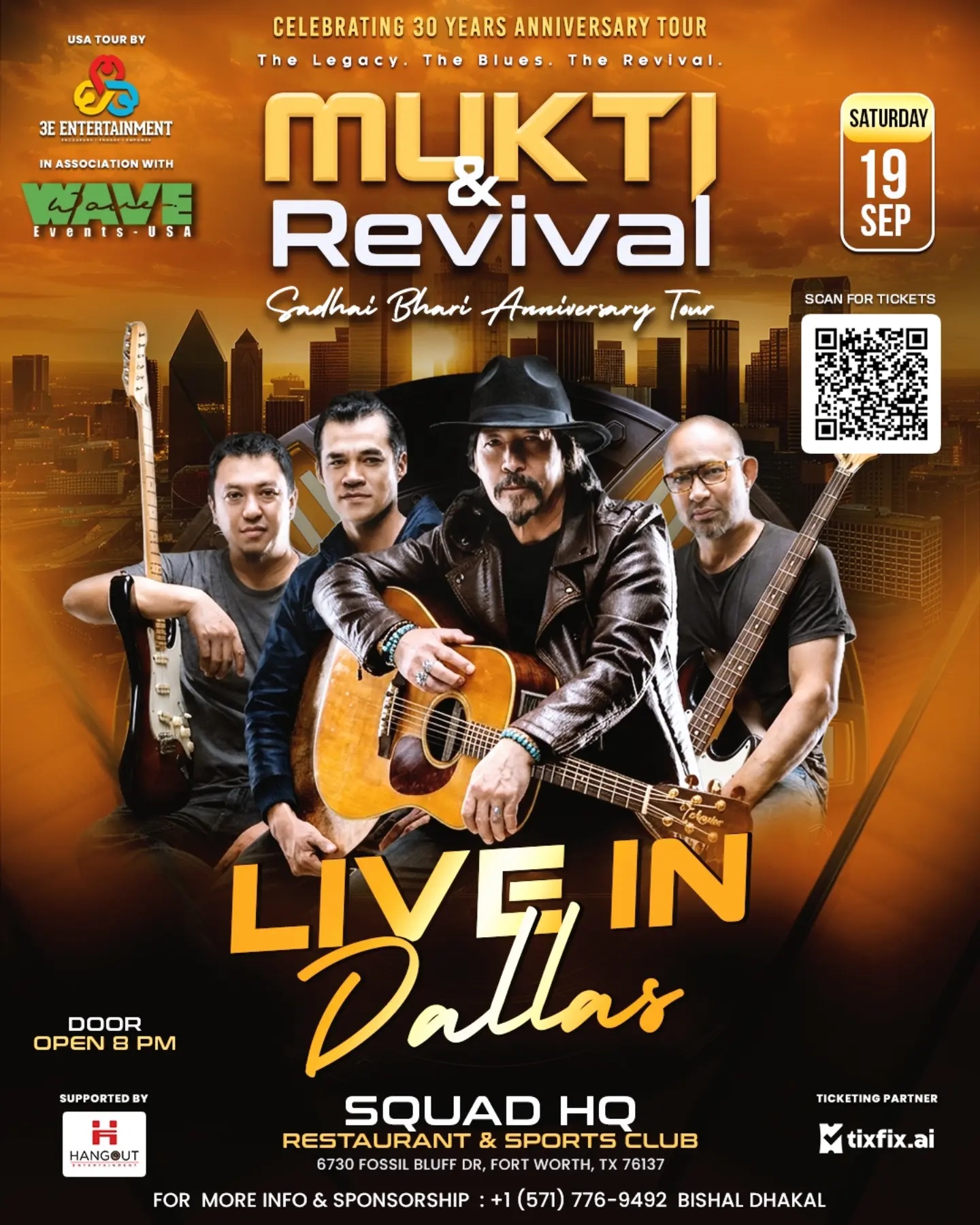 Mukti & Revival – Live in Dallas | Sadhai Bhari 30 Years Anniversary Tour