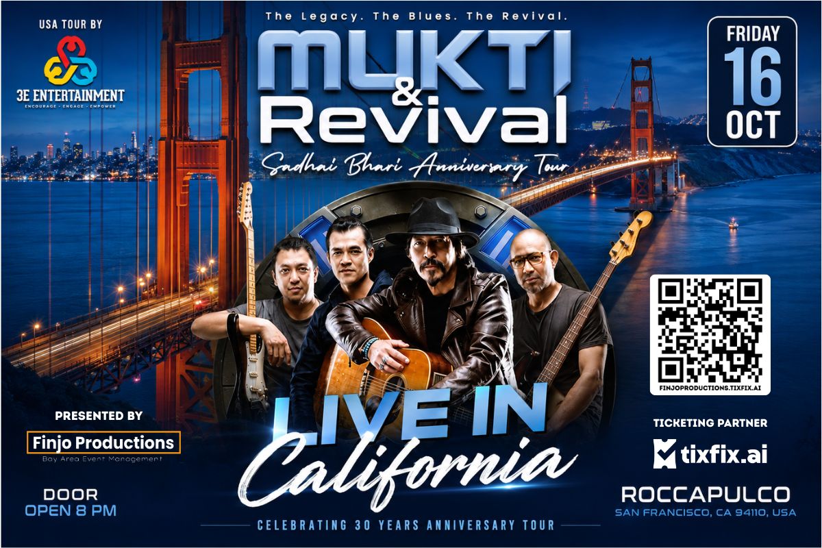 Mukti &amp; Revival – Live in California | Sadhai Bhari Anniversary Tour