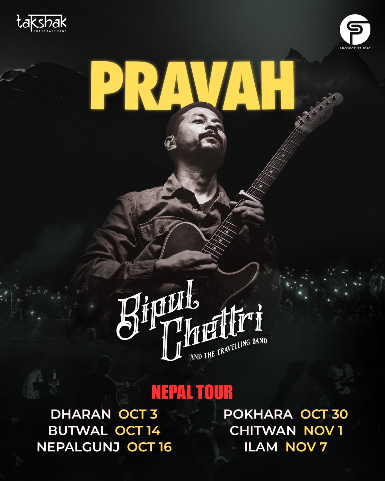Bipul Chettri Pravah Nepal Tour (Chitwan)